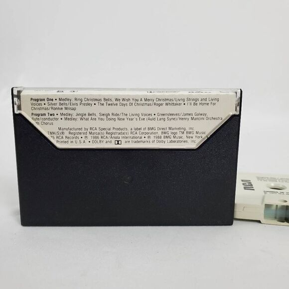 RCA Sounds of the Holiday Season Cassette Tape - Picture 2 of 3